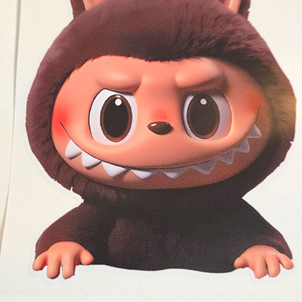 🍒🍒 Cute Brown Labubu Sticker